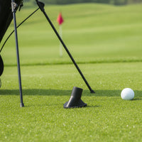 2 Pieces Stable Golf Bag Stand Replacement Feet Long-Lasting Golf Stand Bag Feet Wear-Resistant Pad Strong Grip for Golfers