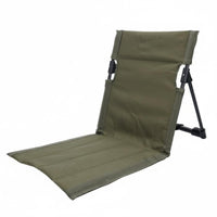 Reclining Beach Lounge Chair Lightweight Folding Beach Chair Easy to Clean Outdoor Seating Fade Resistant for Garden