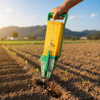 Manual Fertilizer Seeder High Productivity Handheld Planter No Bending Down