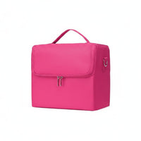 Large Capacity Multilayer Cosmetic Case Multi-Compartment Portable Makeup Organizer Easy to Organize Portable Makeup Box Lightweight for Nail Technicians, Eyelash Artists, Salon, Outdoor Use