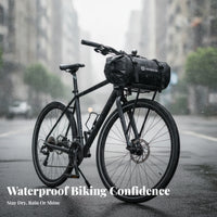 15 Kg Load Front Cargo Rack Black Metal Front Bike Rack Long-Lasting