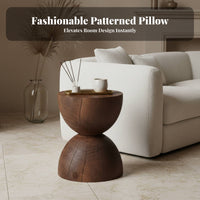 Retro design Vintage Wooden Armchair Jacquard Fabric Upholstery Upholstered Armchair sturdy Wood Frame Single Sofa adaptable Styling for Interior Designers, Apartment Dwellers, Office Professionals, Reception Area, Study, perusing corner, Bedroom