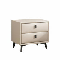 Minimalist design Two-Drawer End Table Modern Design Nightstand Space-Saving Storage Furniture space-efficient Size for Apartment Dwellers, homeowners, Bedroom, Small areas, Dorm Room, Entryway