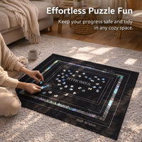 Puzzle Storage Mat, Puzzle Storage, Puzzle Mat with Straps, Portable Puzzle Storage, Puzzle Mat Sorting Aid, Puzzle Assembly Mat
