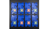 8 Pieces Duplicate Boards Bridge Kit Non Slip Bridge Board for Tabletop Gaming