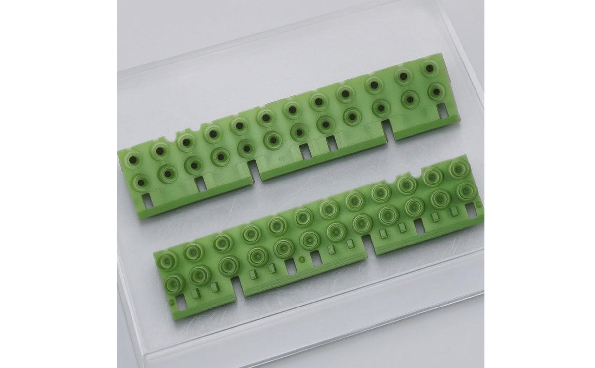 Rectangular Cutouts Electronic Keyboard Touch Strip Replacement Keyboard Touch Strip Green Musical Instrument Part High Sensitivity