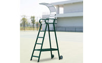 Tennis Umpire Chair with Canopy Weatherproof Tennis Umpire Chair Long-Lasting Heavy-Duty for Competition Courts