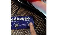 Bass Multi-Effects Pedal Compact Bass Effects Pedal Portable Allall-in-One for Bassists, Live Performance, Practice
