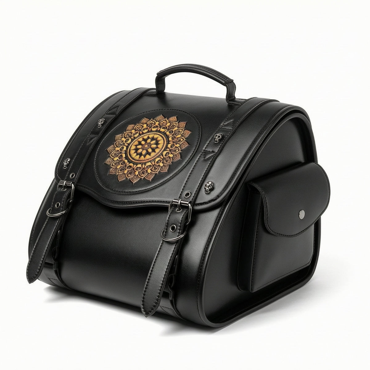 Motorcycle Tail Bag Portable Motorcycle Rear Bag for Daily Commuting