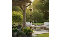 Rain Chain Textured Rain Chain with Cups Weather Resistant Downspout Replacement for Homeowners, Porch, decor
