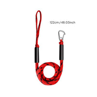 Shock Absorbing Bungee Dock Line Easy to Use Elastic Mooring Rope Quick Docking