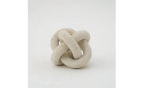 Knot Sculpture Minimalist Abstract Sculpture Art of Imperfection Piece for Entryway Table, Office Desk