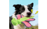 Outdoor Play Squeaky Dog Launcher Toy Long-Lasting Oxford Cloth Dog Fetch Launcher Slobber-Slobber-Resistant Pickup Interactive Fetch Toy Launches 3x Farther for Dogs, Yard, Park