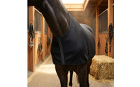Fitted Stretchy Horse Vest Hook-and-Loop Fastener Closure Horse Riding Vest Black