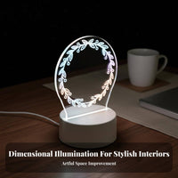 Writable Night Light 16 Color Options Glowing Memo Board Remote Controlled LED Message Board for Students, Couples, Home Decor, Living Room, Classroom