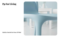 Thickened Construction Stackable Plastic Chair Vibrant Colors Indoor Seating Easy to Clean Household Furniture Ergonomic Backrest for Apartment Dwellers, Office Managers, Dining Room, Small Areas, Kitchen, Balcony