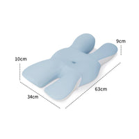 Skin-Friendly Memory Foam Butterfly Pillow Breathable Side Sleeper Face Cradle Pillow for Women, Adults, Sleeping, Bedroom, Home