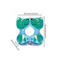 Textile Shell Puppy Baby Buoy Two-Part Body Arm Armhole Buoy Adjustable Straps Non Inflatable Swim Coach Balanced Support for Babies, Toddlers, Water