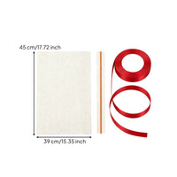 Bookbinding Kit with Binding Cloth DIY Bookbinding Kit with Ribbon Rolls Non-Acidic Bone Folder for Stationery Lovers, Book Repair, Scrapbooking