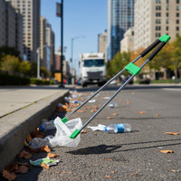 Pickup Tool Versatile Long Handle Grabber Non-Slip Grip Long Reach Pickup Tool for Street Cleaning, Outdoor, Garden