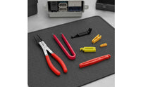 6 Pieces Universal Compatibility 6 Piece Fuse Puller Tool Kit Ergonomic Handle Relay and Fuse Puller Set Automotive Relay Removal Pliers for Mechanics, DIY Enthusiasts, Auto Repair Shop, Garage