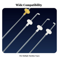 4 Pieces Washing Machine Shock Absorber S Vibration Washing Machine Damping Rod Set Noise Reduction Washer Shock Absorber Rods for Homeowners