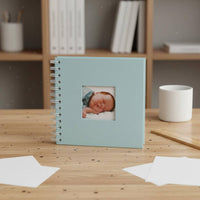DIY Photo Album Thick Paper DIY Scrapbook Album Flat Design Display Window Scrapbook for Kids