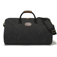 Canvas Travel Bag Heavy-Duty Canvas Holdall with Shoulder Strap Structured Travel Duffel Bag for Commuters