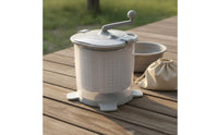 Portable Washer Centrifuge 2 in 1 Hand Crank Laundry Appliance No Electricity Washer Dryer for Students, Dorm Room, Small Apartment