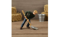 16 Pieces Farm People Model Set Colored Scene Mini People Detailed Miniature Realistic Farm Figures