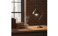 Retro Design Industrial Table Lamp Decorative Industrial Enclosure Lamp Ambient Light Home Lighting Iron Body for Restaurant, Hotel
