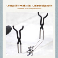 Universal Metal Fishing Rod Holder, Adjustable Mount