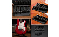4-String Bass Bridge Adjustable Bass Guitar Bridge Tuning Stability Hardware for Bassists