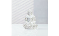 Crystal Buddha Statue Sparkling Crystal Buddha Clear for Buddhists, Home Decor, Altar, Meditation Room