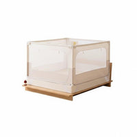 Insect Protection Infant Anti-Fall Mosquito Net Full Enclosure Bed Tent See-Through Mesh Baby Safety Gear Zippered Entry for Infants, Toddlers, Parents, Indoor, Bedroom, Nap Time, Travel
