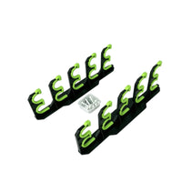 Wall Mount Fishing Rod Holder Easy-to-Install Vertical Fishing Rod Holder Space-Saving Compact for Anglers, Garage, Shed