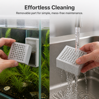 Turtle Tank Feces Collector for Water Purification and Bottom Filtration