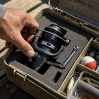 Minglun Wolf King All-Metal Spinning Fishing Reel for Sea Rods, Lure, and Raft Fishing