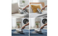 Pet Hair Remover Roller Non-Slip Pet Hair Roller with Storage Chamber Bidirectional Lint Remover Portable Easy to Use
