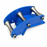 Cable Pulley Guide Rigid Pulley Guide with Roller Wheels Compact Wheel for Utility Workers, Conduits