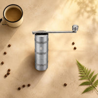 Folding Hand Coffee Adjustable Grind Size Hand Coffee Bean Foldable Handle Camping Gear for Outdoor Lovers, Journeyers, Travel