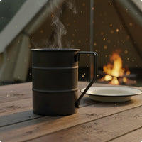 Stainless Steel Mug Outdoor Cup Resistant Drinkware