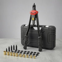 Hard Carrying Case Manual Rivet Nut Kit Interchangeable Mandrels Rivet Nut Tool Kit Multi Size Wrench Plate