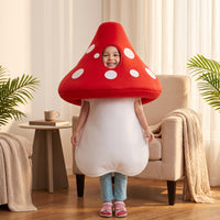 Spotted Fungus Costume Bulbous Fungus Outfit Party Costume with Foam Top Comfortable for Adults