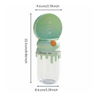 Portable Dog Water Bottle Food Grade Dog Outdoor Water Dispenser Bottle One Hand Use Pet Outdoor Gear for Dogs