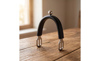 Compact Spurs with Rubber Cover Slimline Spurs with Straps Long-Lasting Equestrian Spur for Horse Riders, Equestrians, Horseback Riding