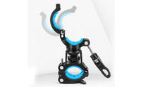 Cycle Light Mount Screw-Tightened Handlebar Flashlight Holder Flashlight Clamp Mount Compact Clamp Bike Light Holder