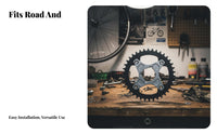 Crank Spindle to BCD Adapter Aluminum Alloy Crank Spindle Crankset Converter Crankset BCD Adapter Wide Compatibility Cycle Crank