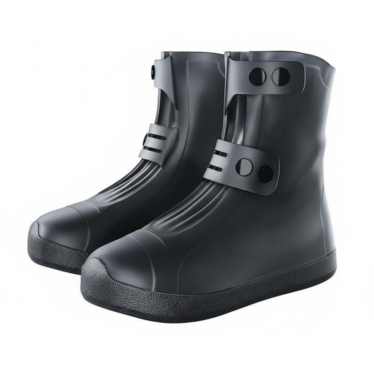 Wear-Resistant Waterproof Shoe Cover Long-Lasting Waterproof Shoe Covers Easy On and Remove Silicone Boot Cover Portable & Foldable for Hikers, Commuters, Cyclists, Rainy Days, Hiking, Outdoor, Cycling