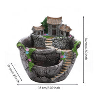 Courtyard Planter Flower Accents Village Planter Long-Lasting